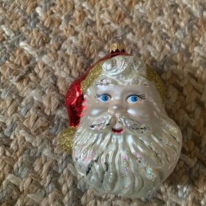 Smiling Santa Claus ornament